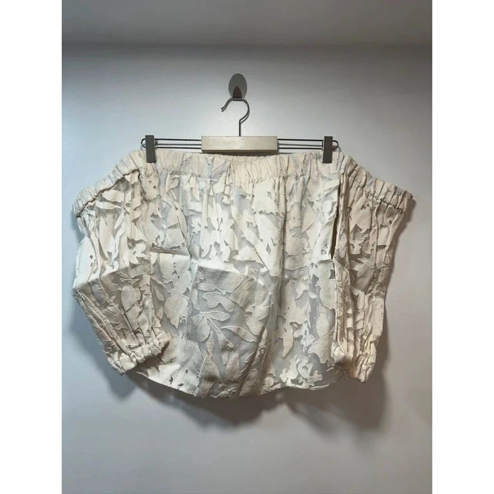 Milly off the shoulder top, white, size M